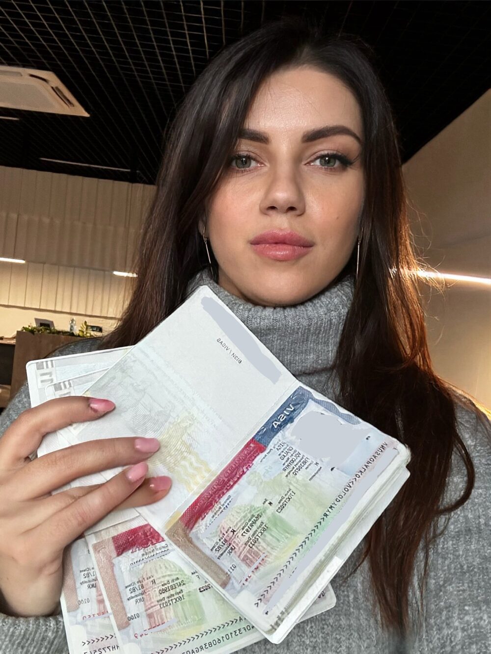 Клієнтка 1001 VGC з отриманою візою